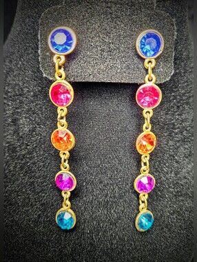 Crystal Dangle Earrings